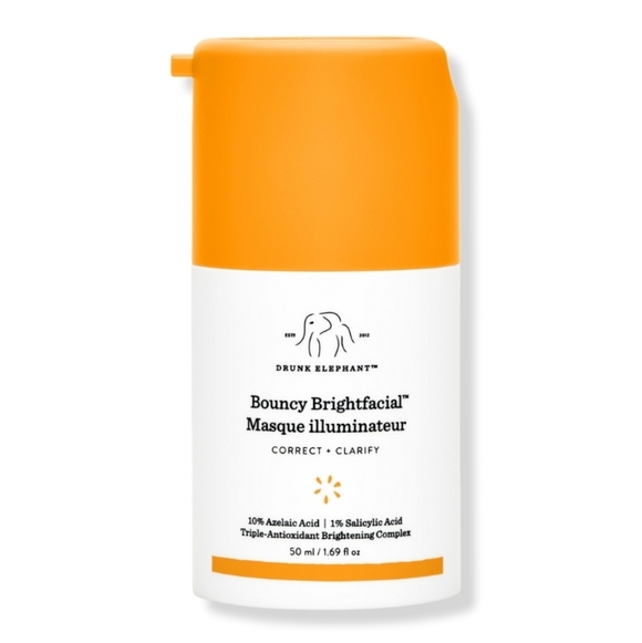 Drunk Elephant Other - Drunk Elephant Bouncy Brightfacial Masque Illuminator Correct+Clarify, 50ml, NIB